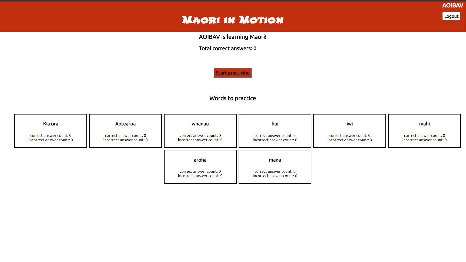 Maori in Motion Screenshot